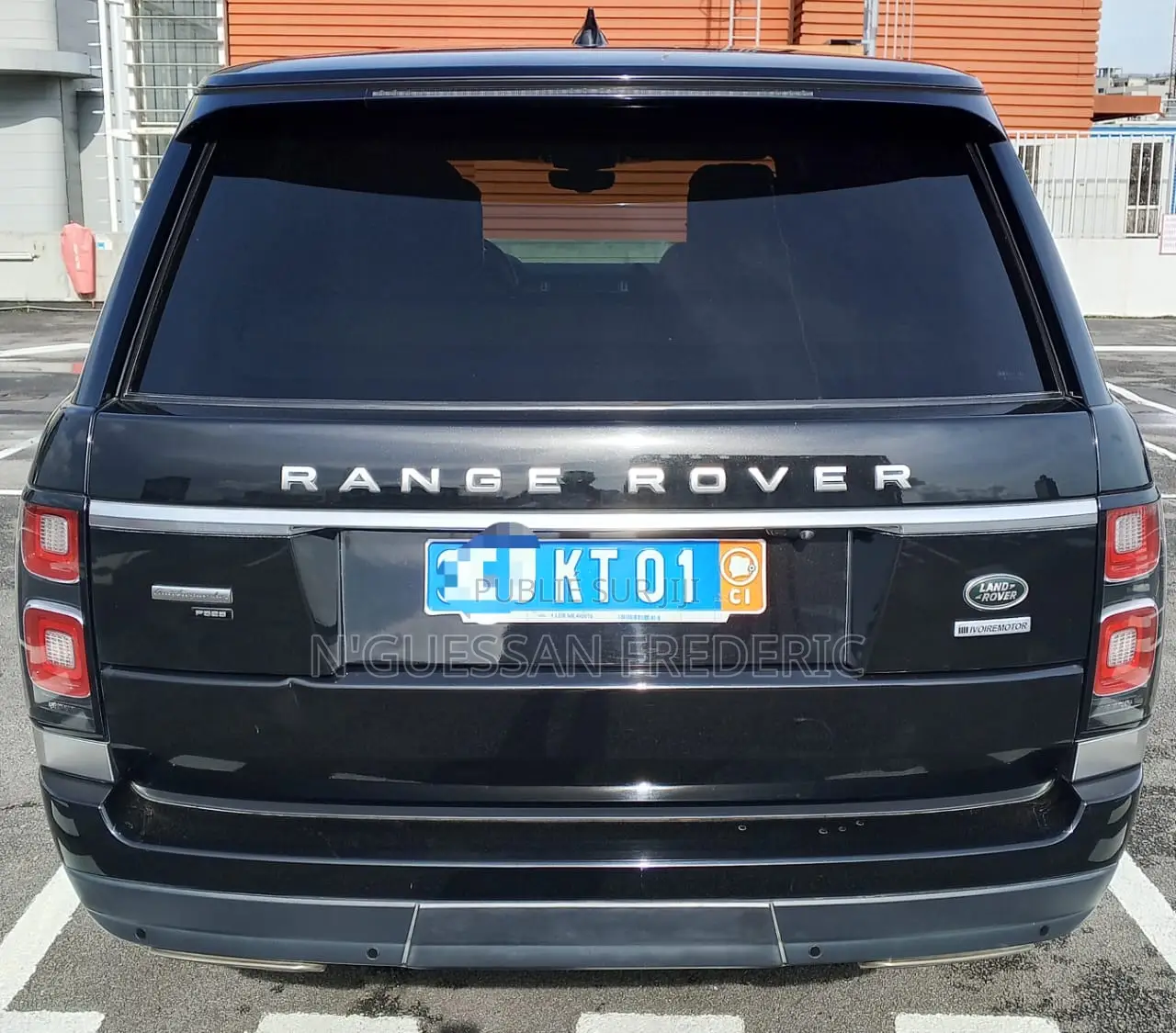 Land Rover Range Rover Vogue 2022 Noir