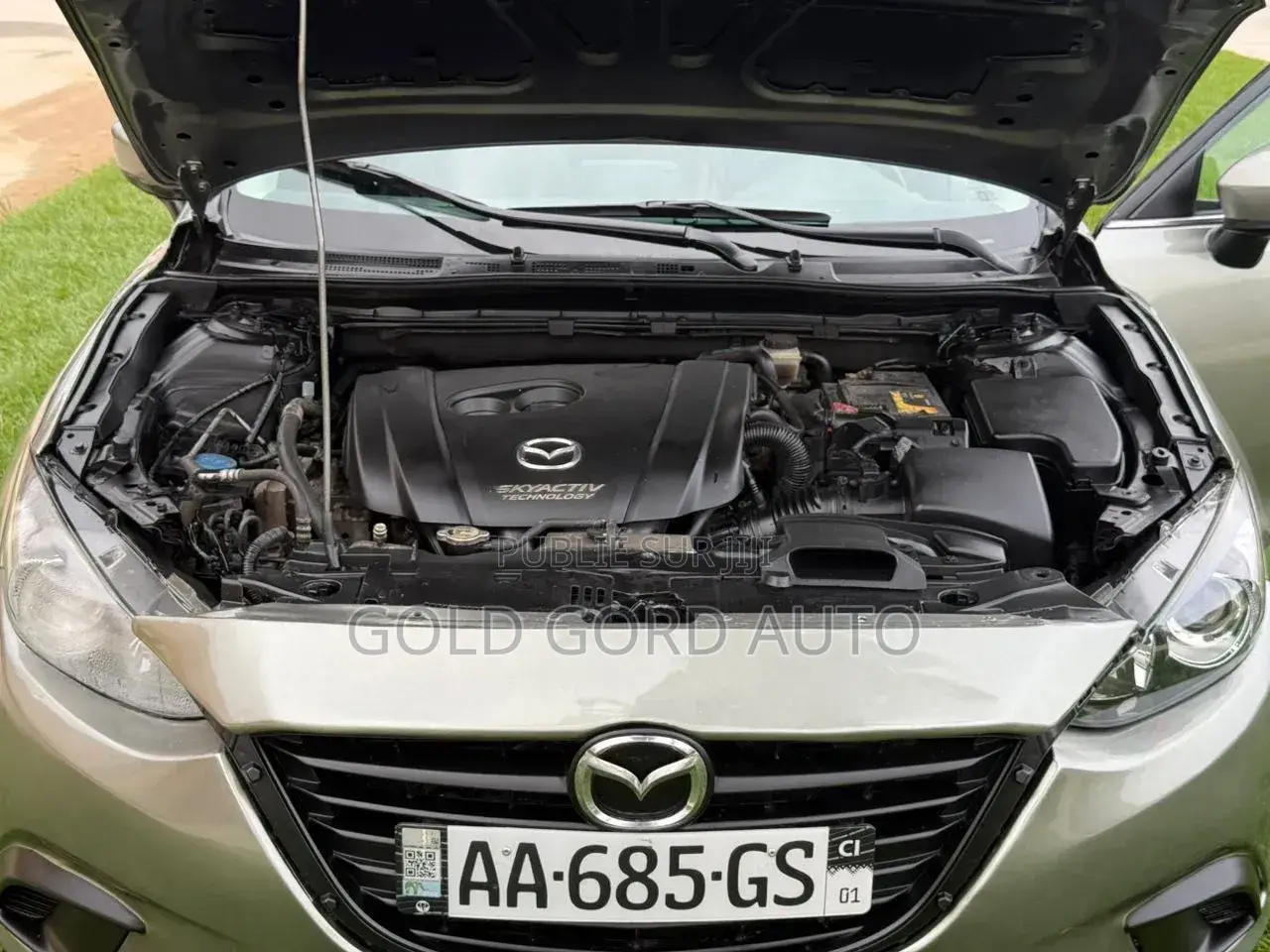 Mazda 3 2015 Marron