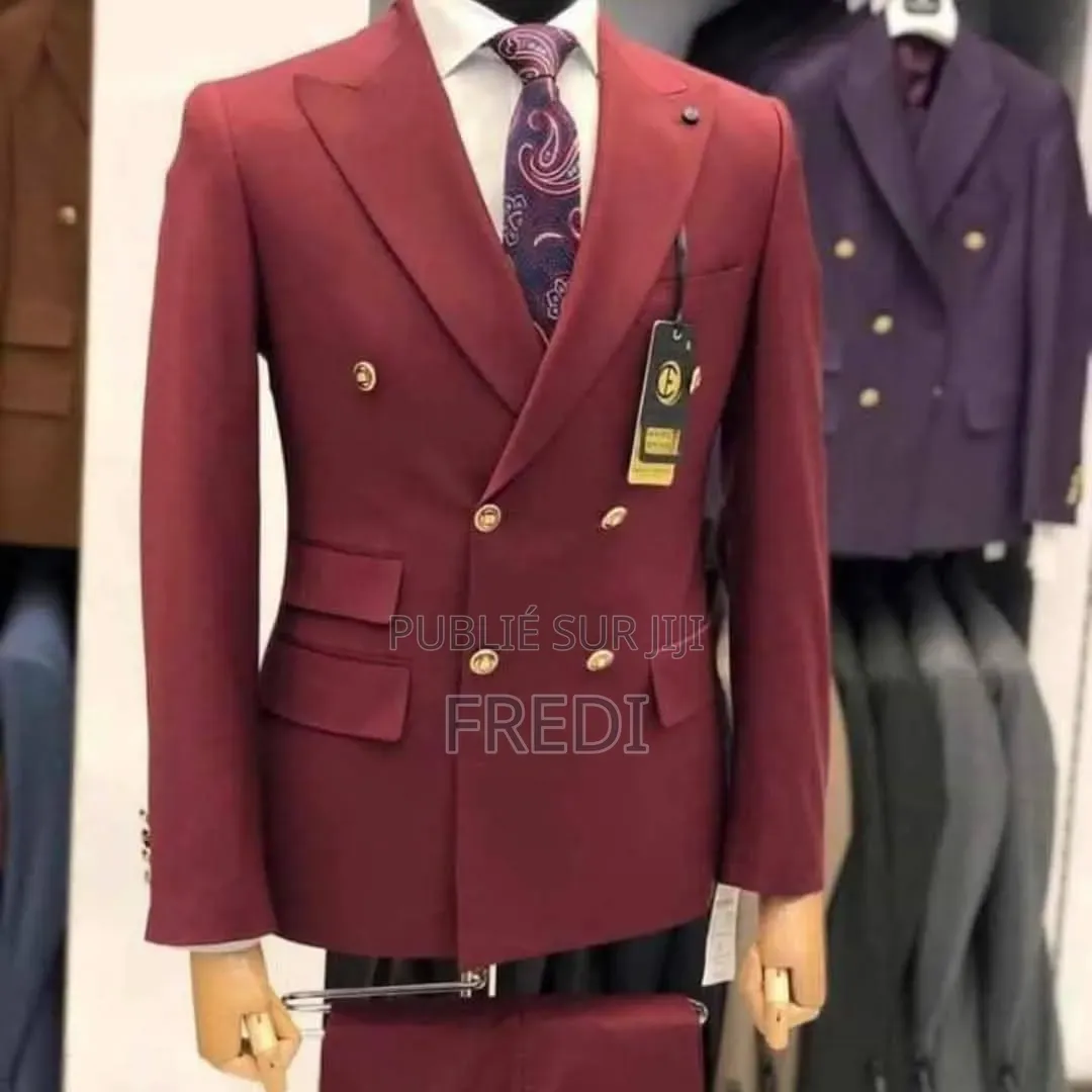 Complet Veste Croisé De Qualité