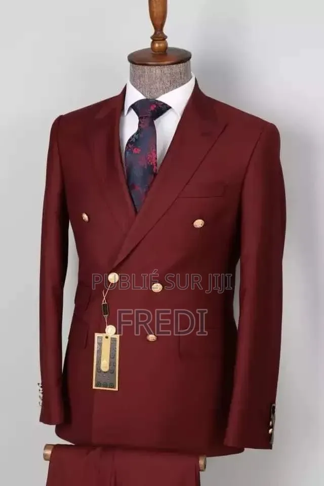 Complet Veste Croisé De Qualité