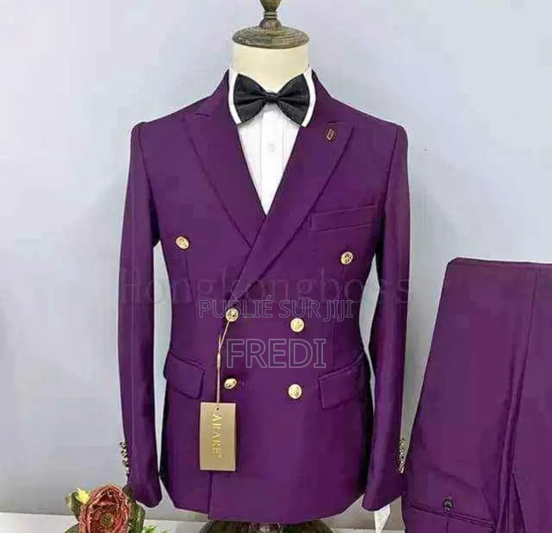 Complet Veste Croisé De Qualité