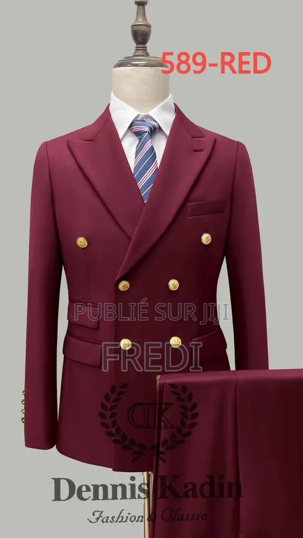Complet Veste Croisé De Qualité