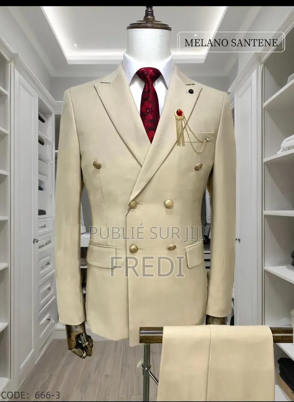 Complet Veste Croisé De Qualité