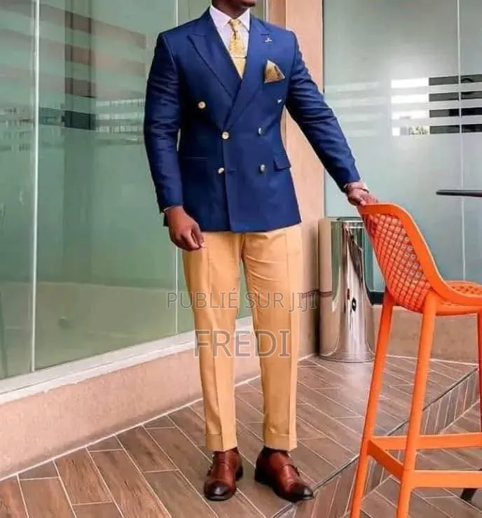 Complet Veste Croisé De Qualité