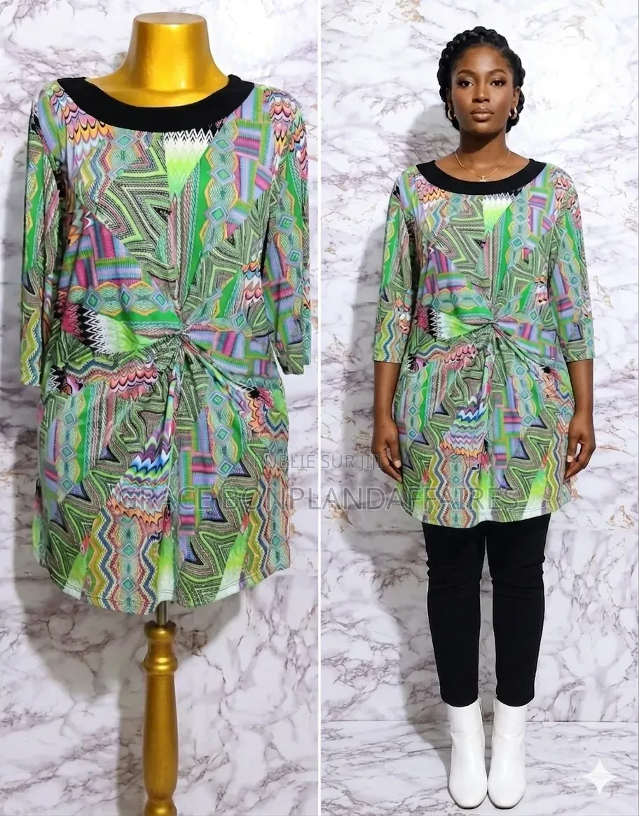 Joli Haut Multicolore L/Xl. Solde : 1500fcfa