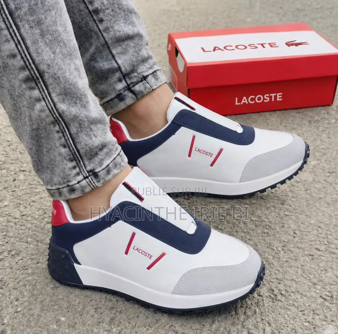  Lacoste Sneakers Qualite Irréprochable P40-45 Style Confort