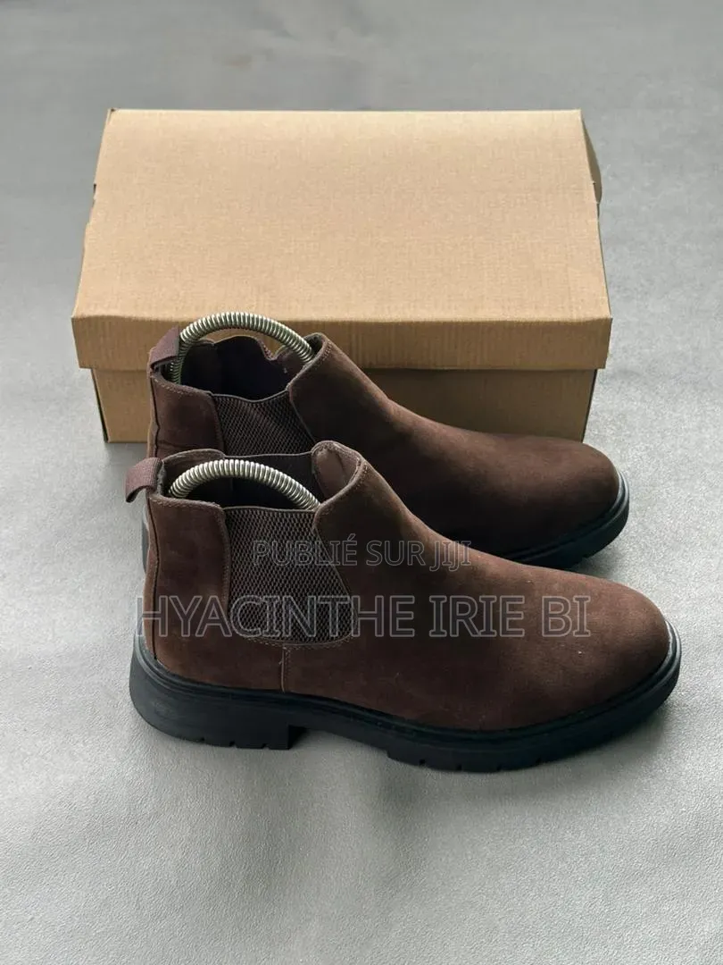  Timberland Boots Matière Cuir en Dain Original Authentique