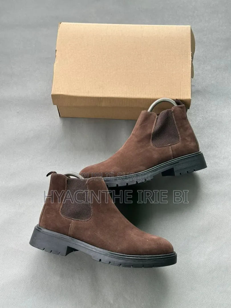  Timberland Boots Matière Cuir en Dain Original Authentique