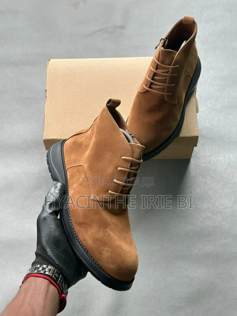  Timberland Boots Matière Cuir en Dain Original Authentique