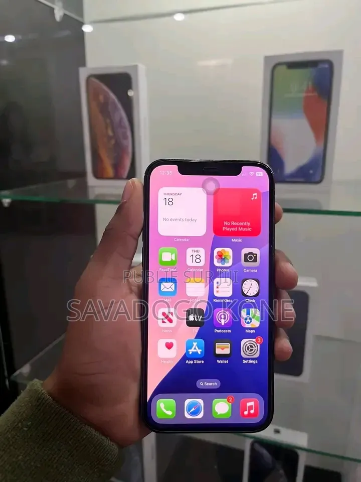 Nouveau Apple iPhone 12 Pro 256 GB Noir