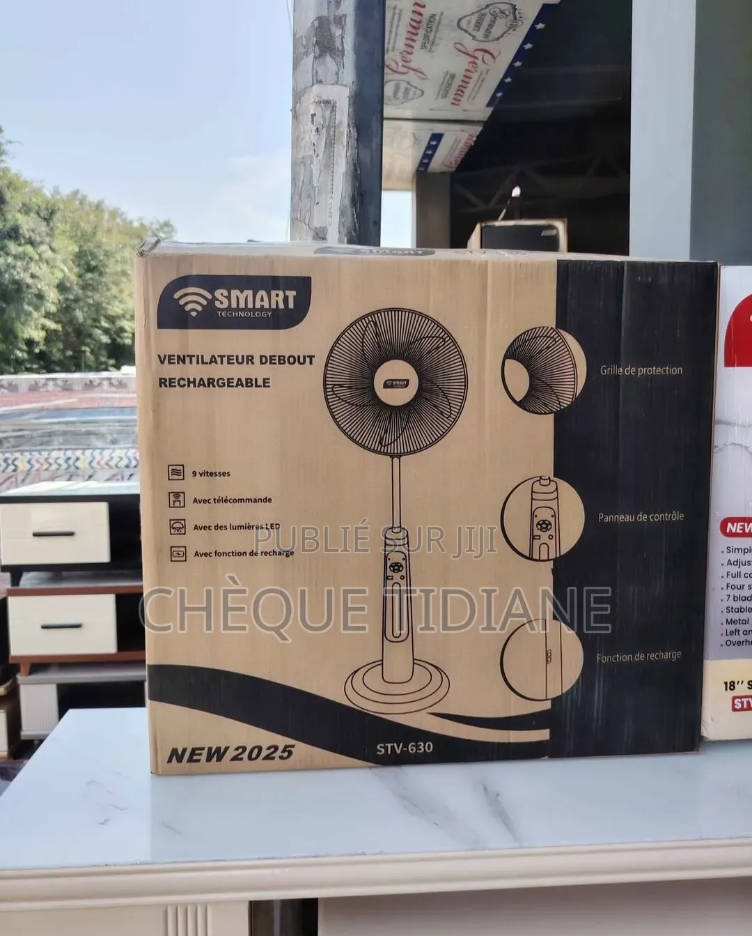 Ventilateur Rechargeable