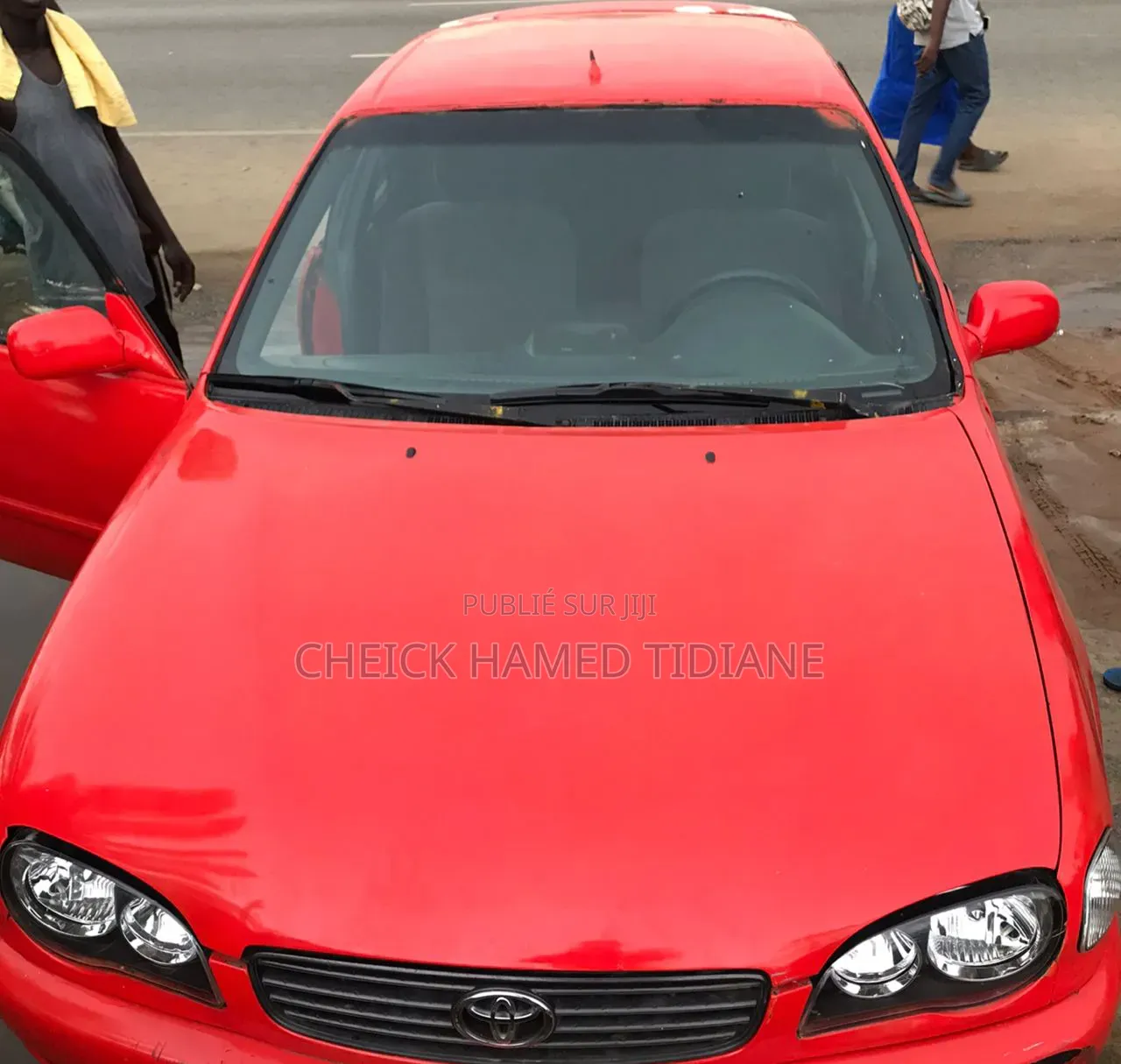 Toyota Corolla 2002 Rouge