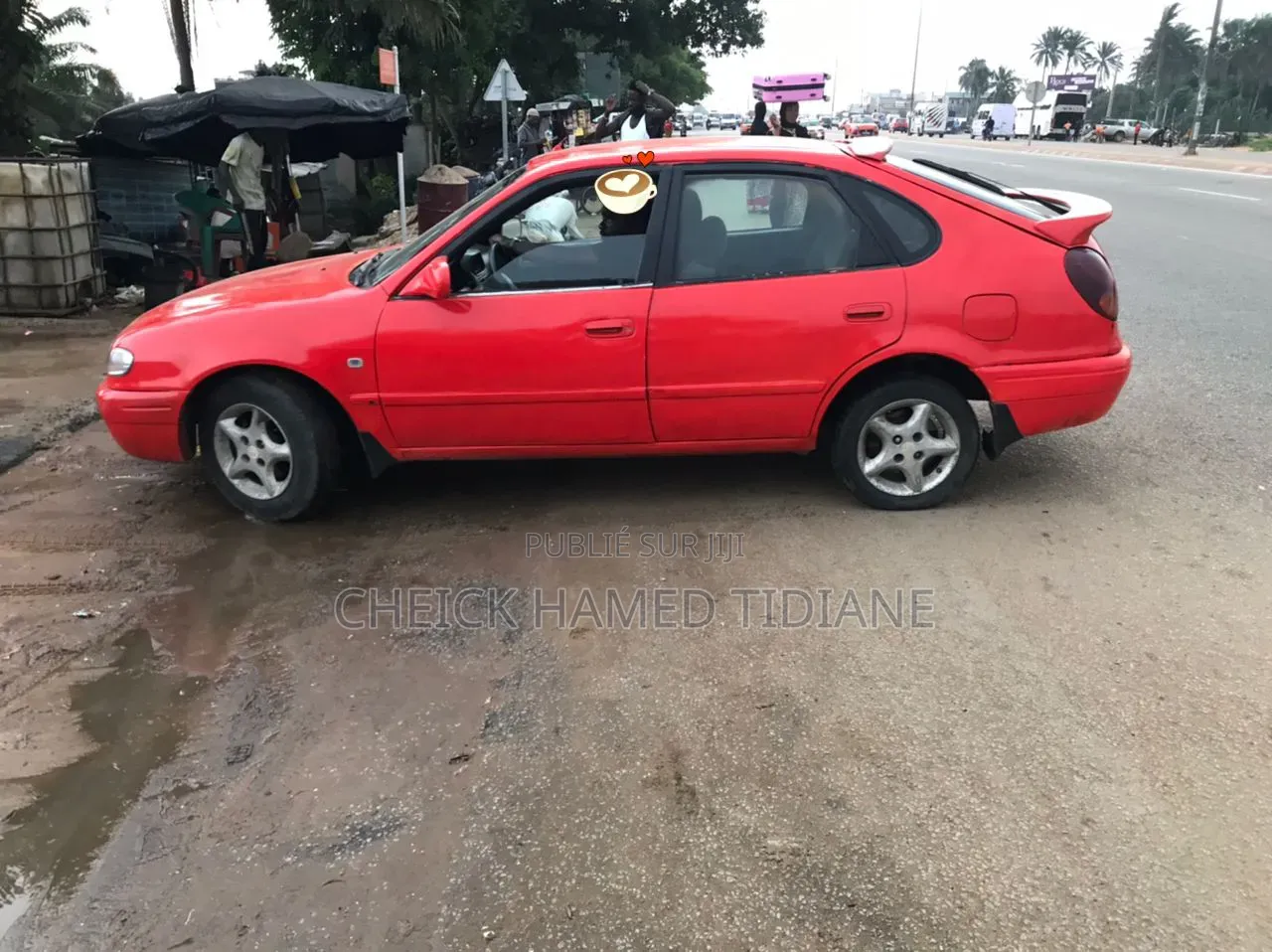 Toyota Corolla 2002 Rouge