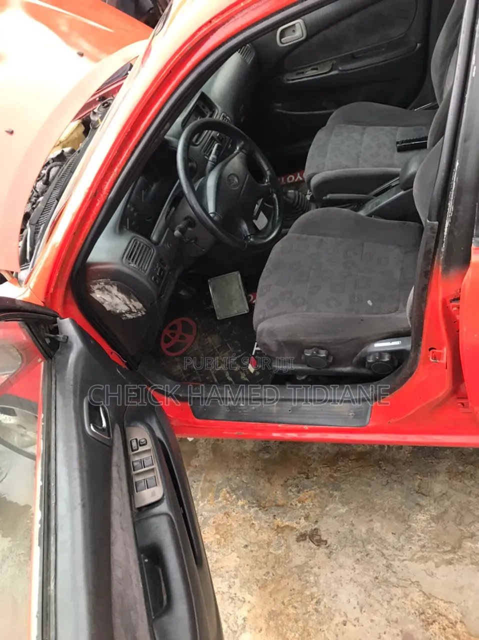 Toyota Corolla 2002 Rouge