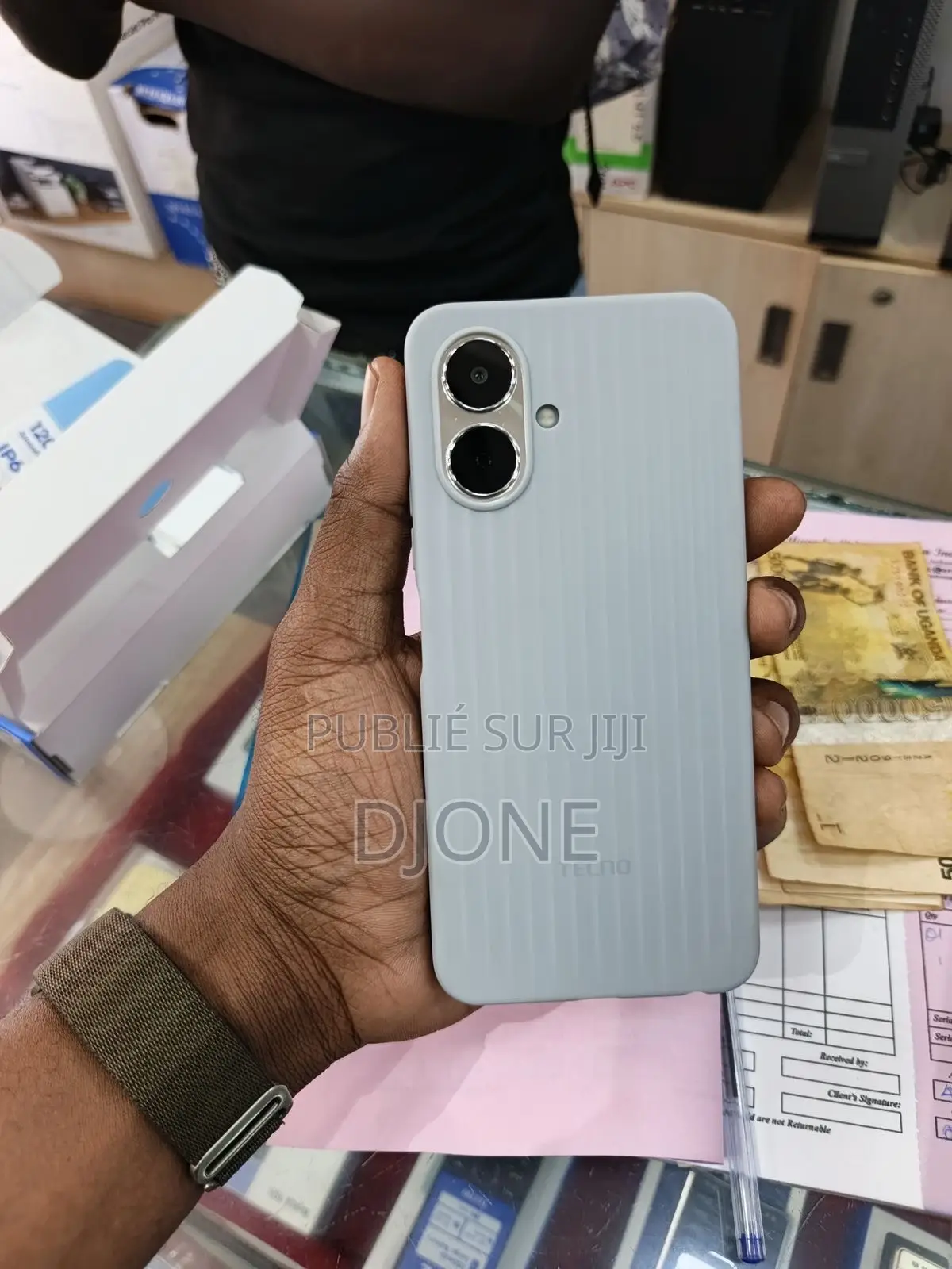 Nouveau Tecno Pop 10 128 GB Blanc