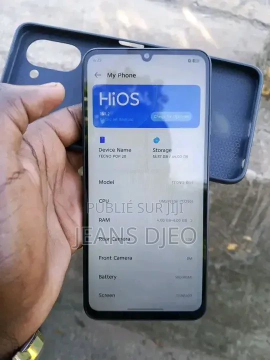 Nouveau Tecno Camon 20 128 GB Noir