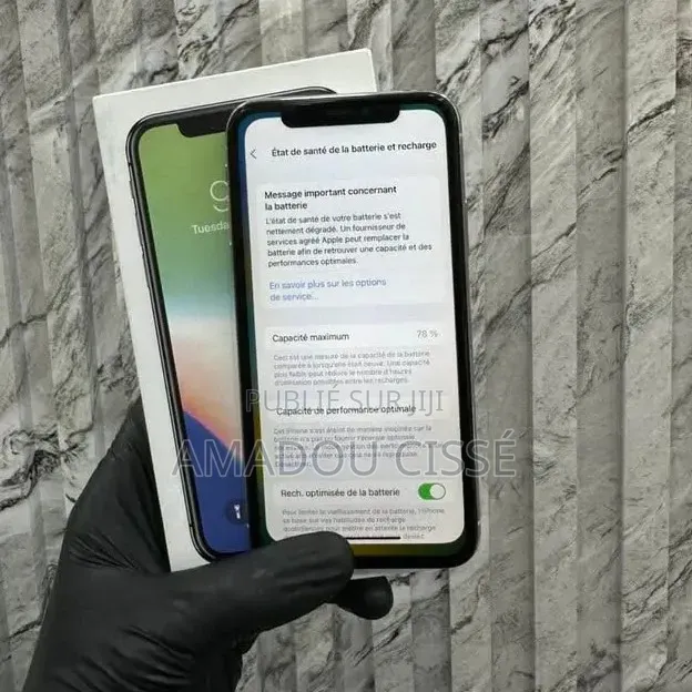 Nouveau Apple iPhone X 256 GB Blanc