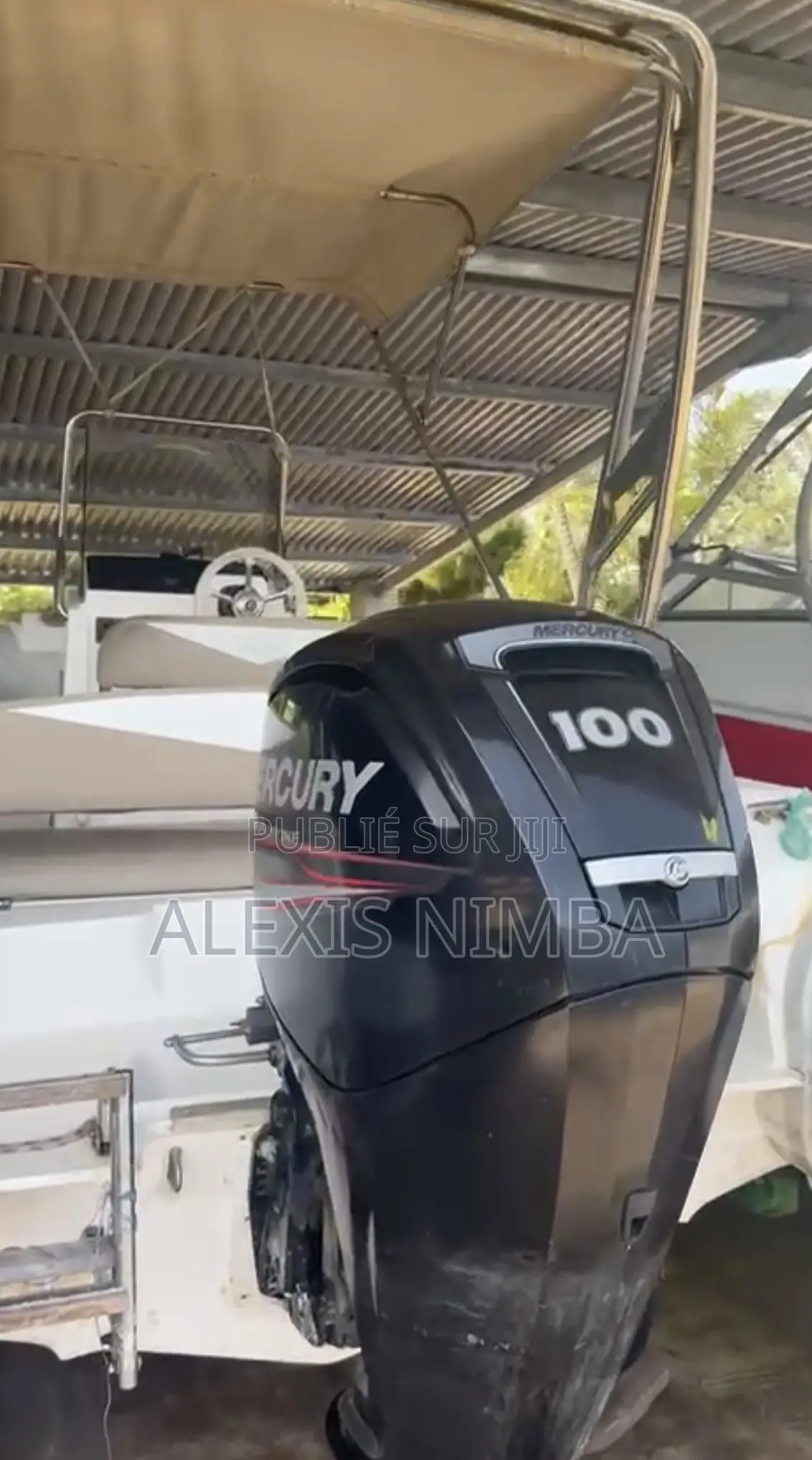 Bateau Plaisance Semi-Rigide 100cv Mercury 14million