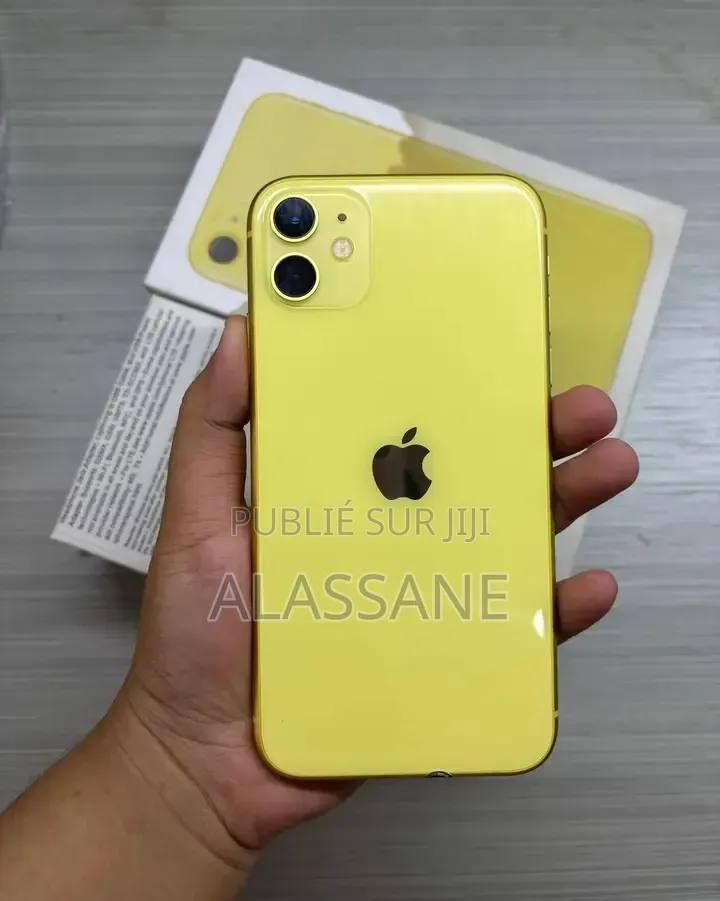 Nouveau Apple iPhone 11 128 GB Jaune