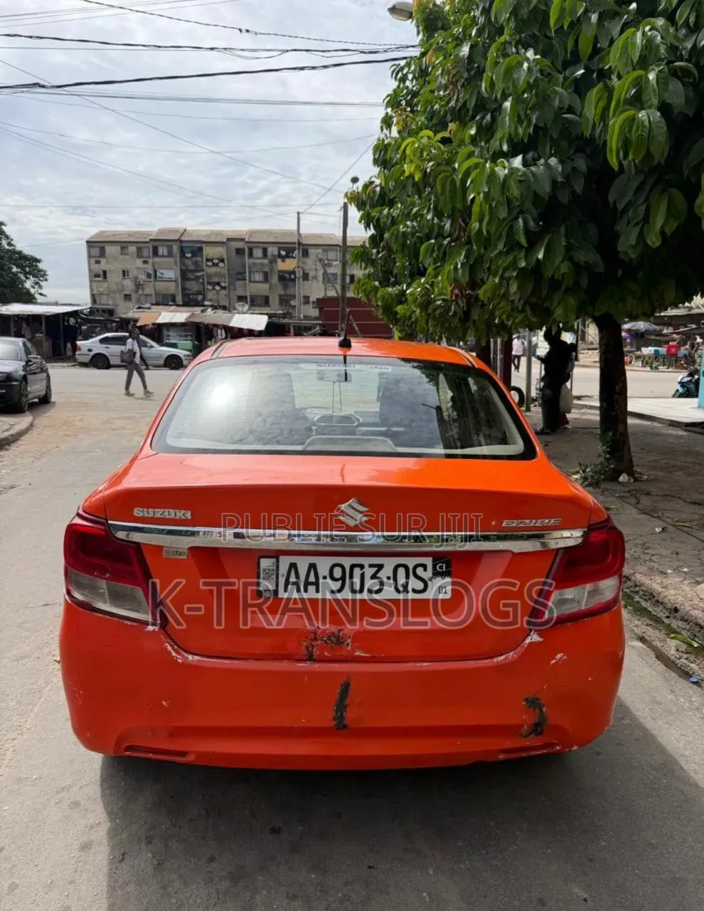 Suzuki Dzire 2025 Orange