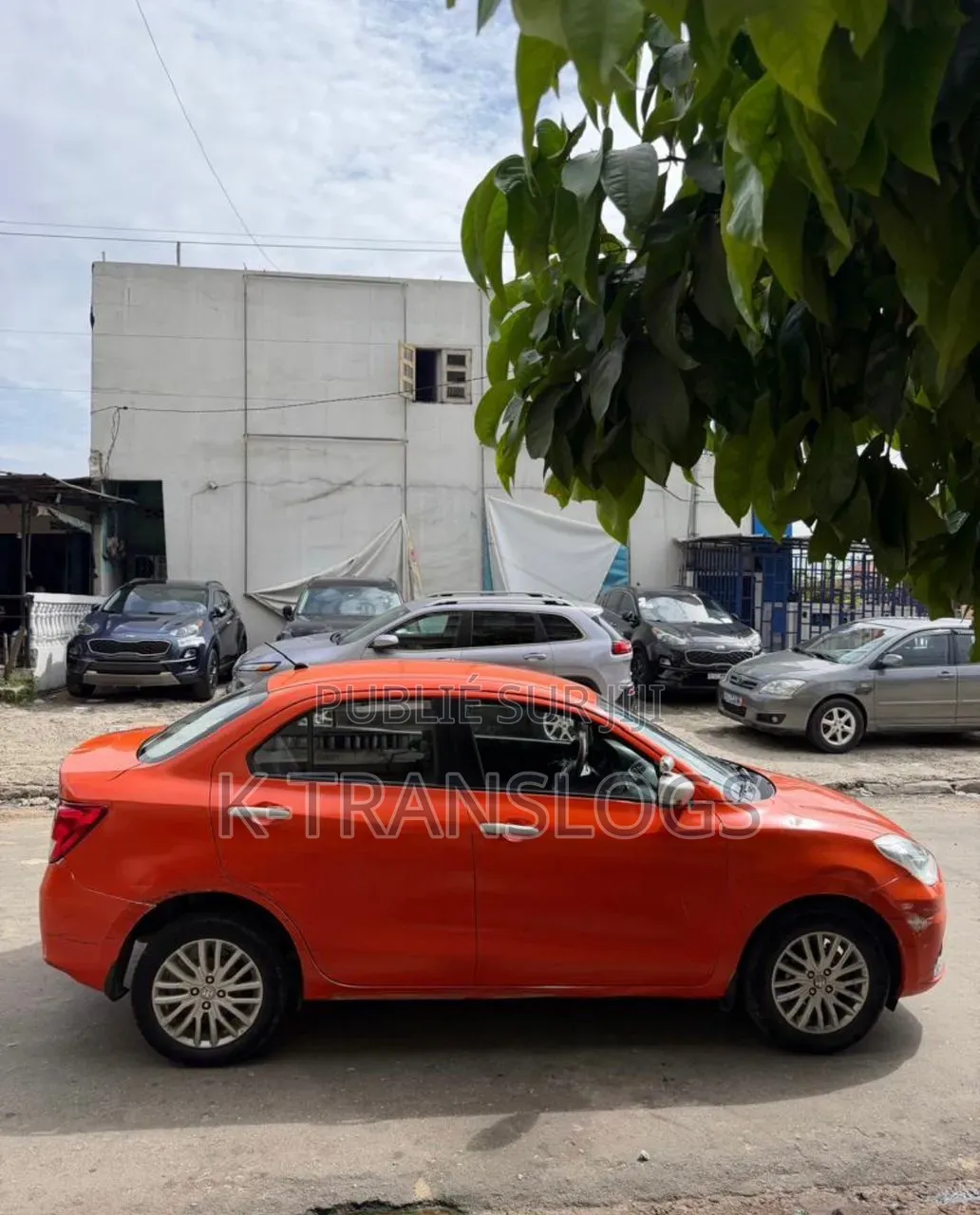 Suzuki Dzire 2025 Orange