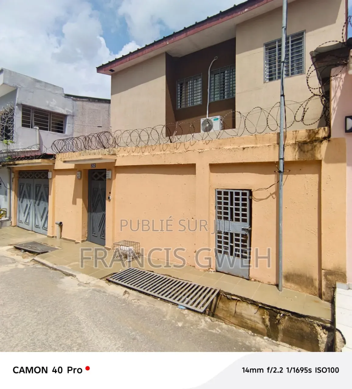3chbre Duplex dans Francis Gweh, Cocody à Vendre