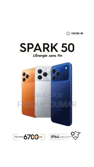 Nouveau Tecno Spark 50 128 GB Autre