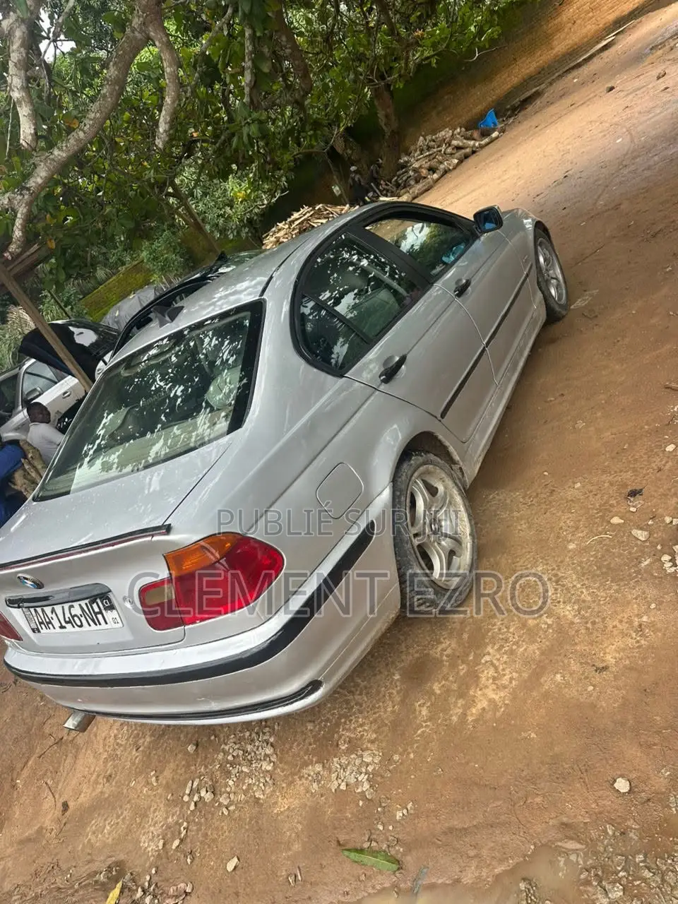 BMW 3 Series 318d RWD 2005 Gris