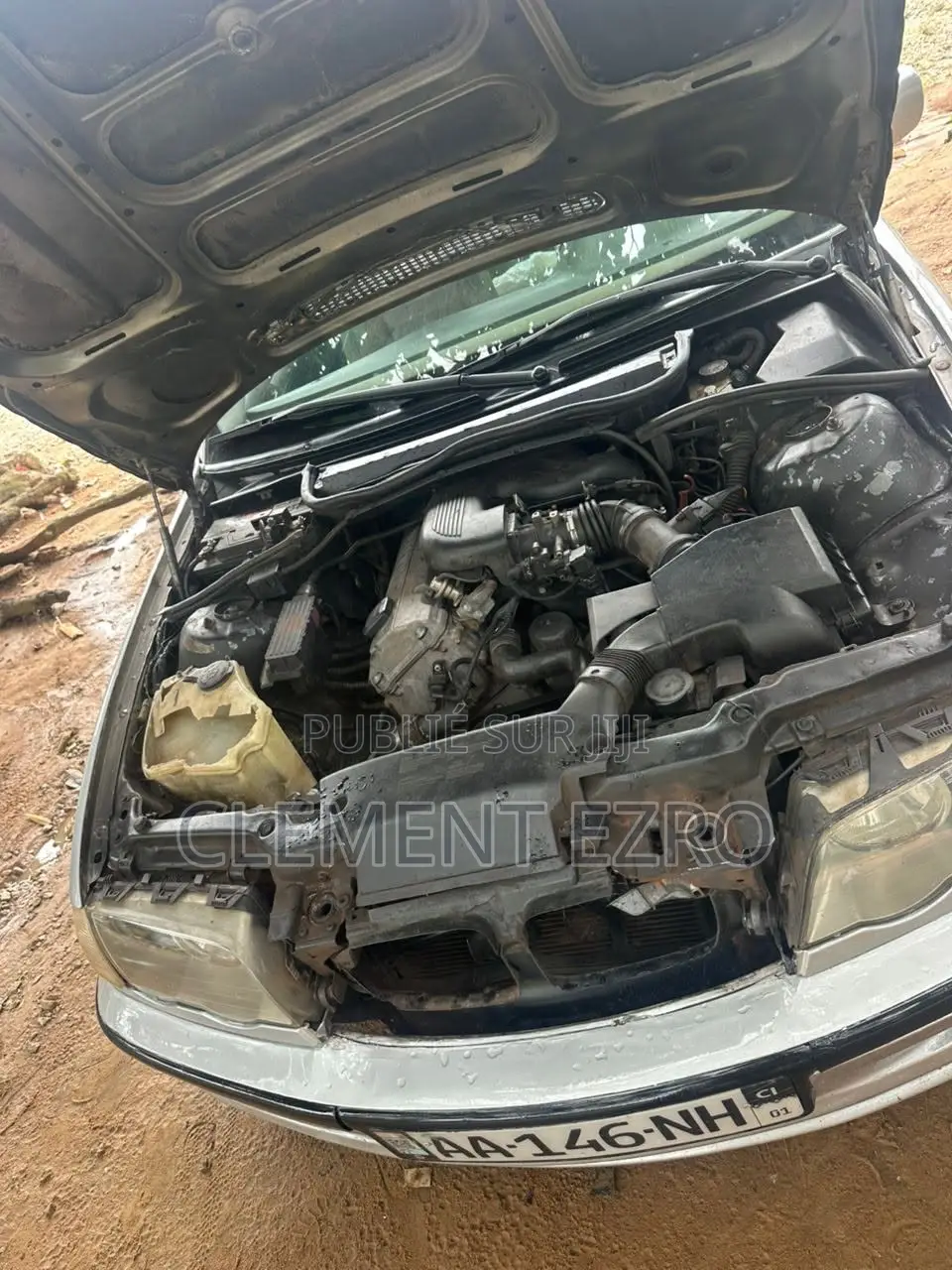BMW 3 Series 318d RWD 2005 Gris