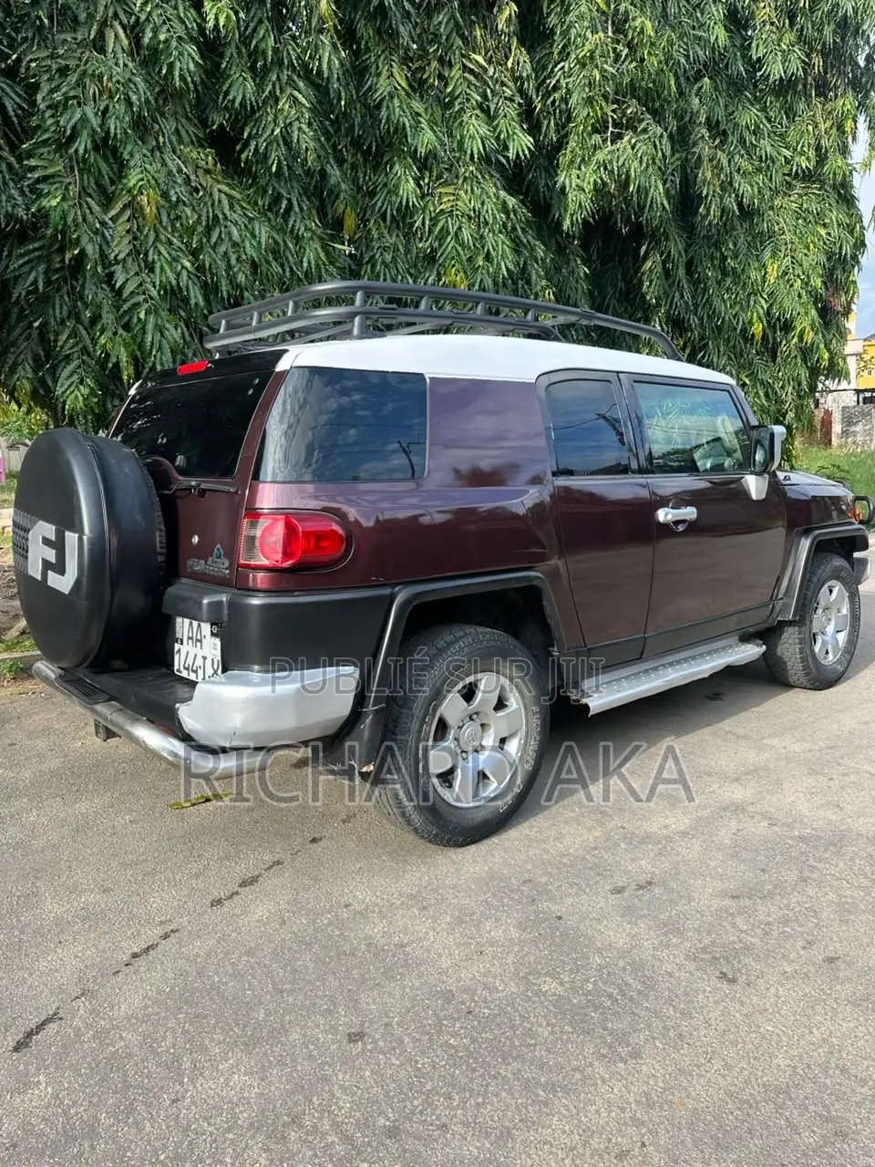 Toyota FJ Cruiser 2009 Rouge