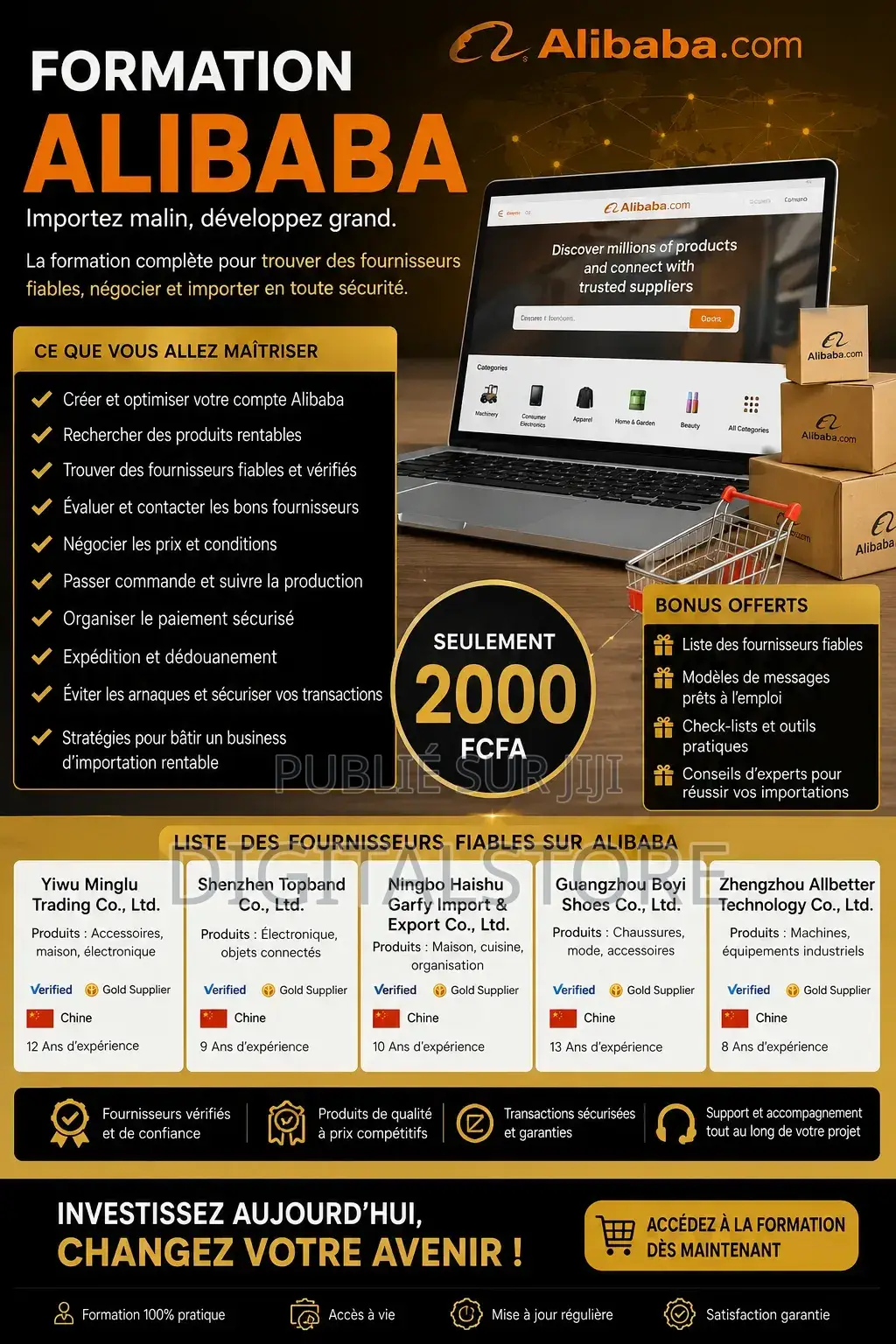 Pack De Formation Alibaba