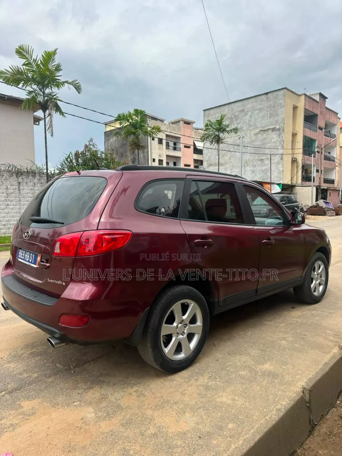 Hyundai Santa Fe 2.7 V6 4WD 2009 Bordeaux