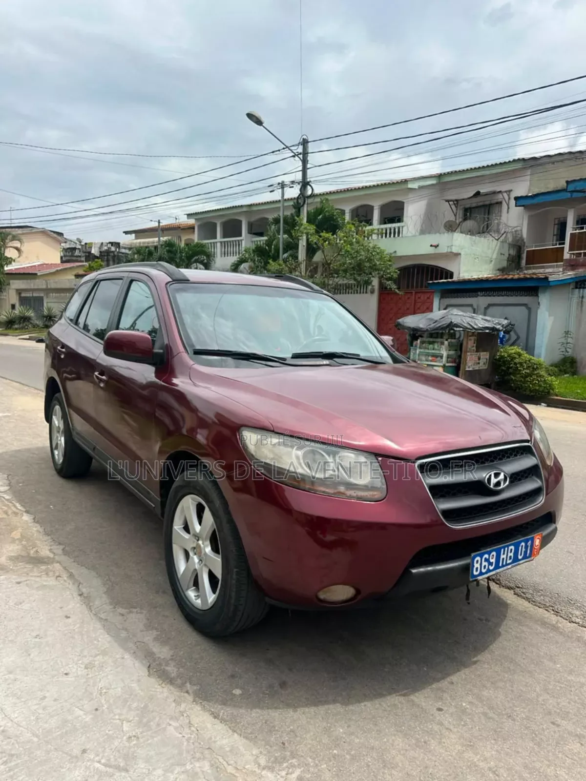 Hyundai Santa Fe 2.7 V6 4WD 2009 Bordeaux