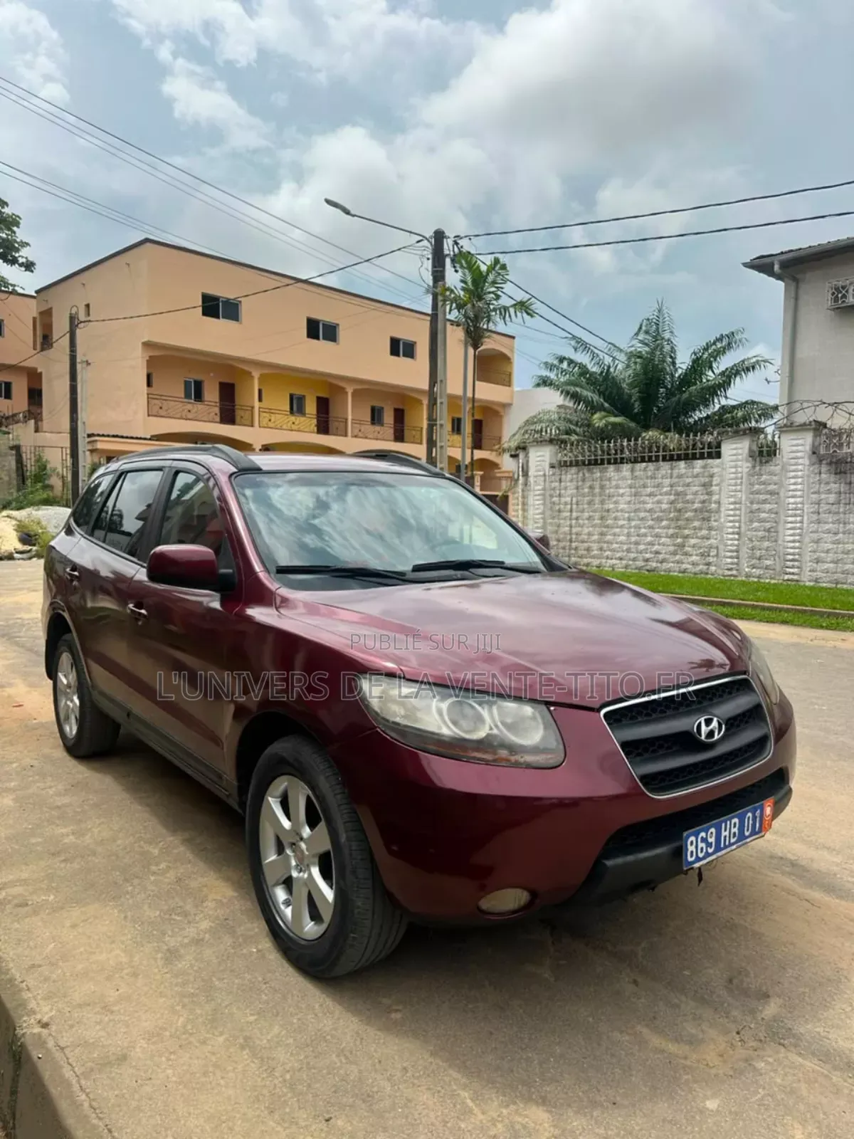 Hyundai Santa Fe 2.7 V6 4WD 2009 Bordeaux