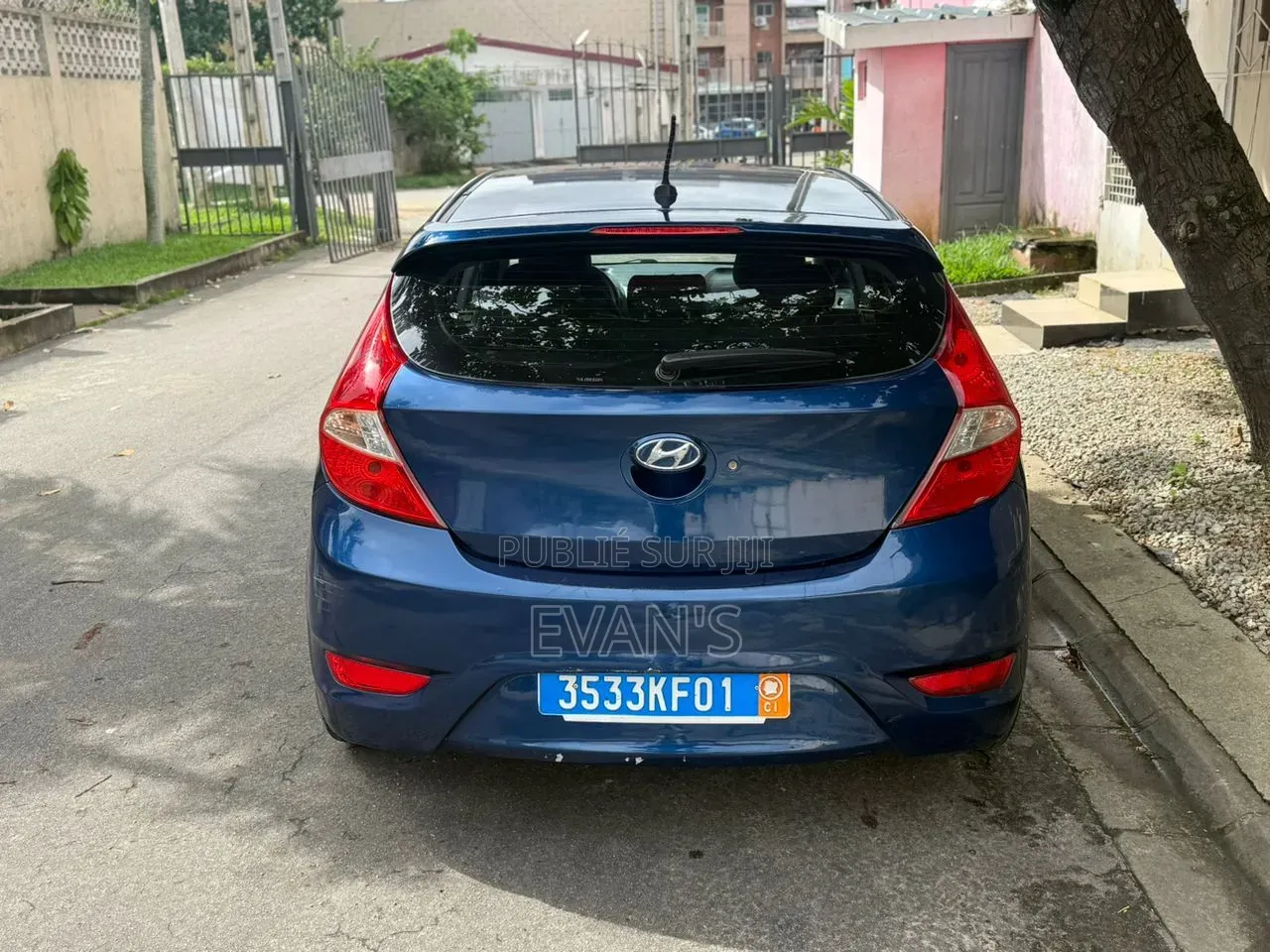 Hyundai Accent 2016 Bleu
