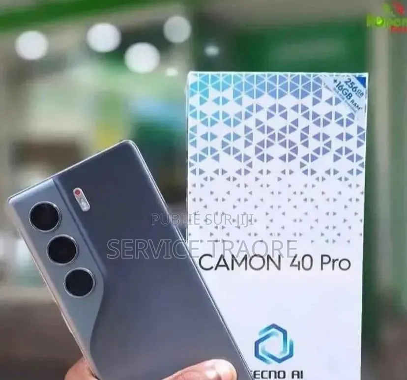 Nouveau Tecno Camon 40 128 GB Noir