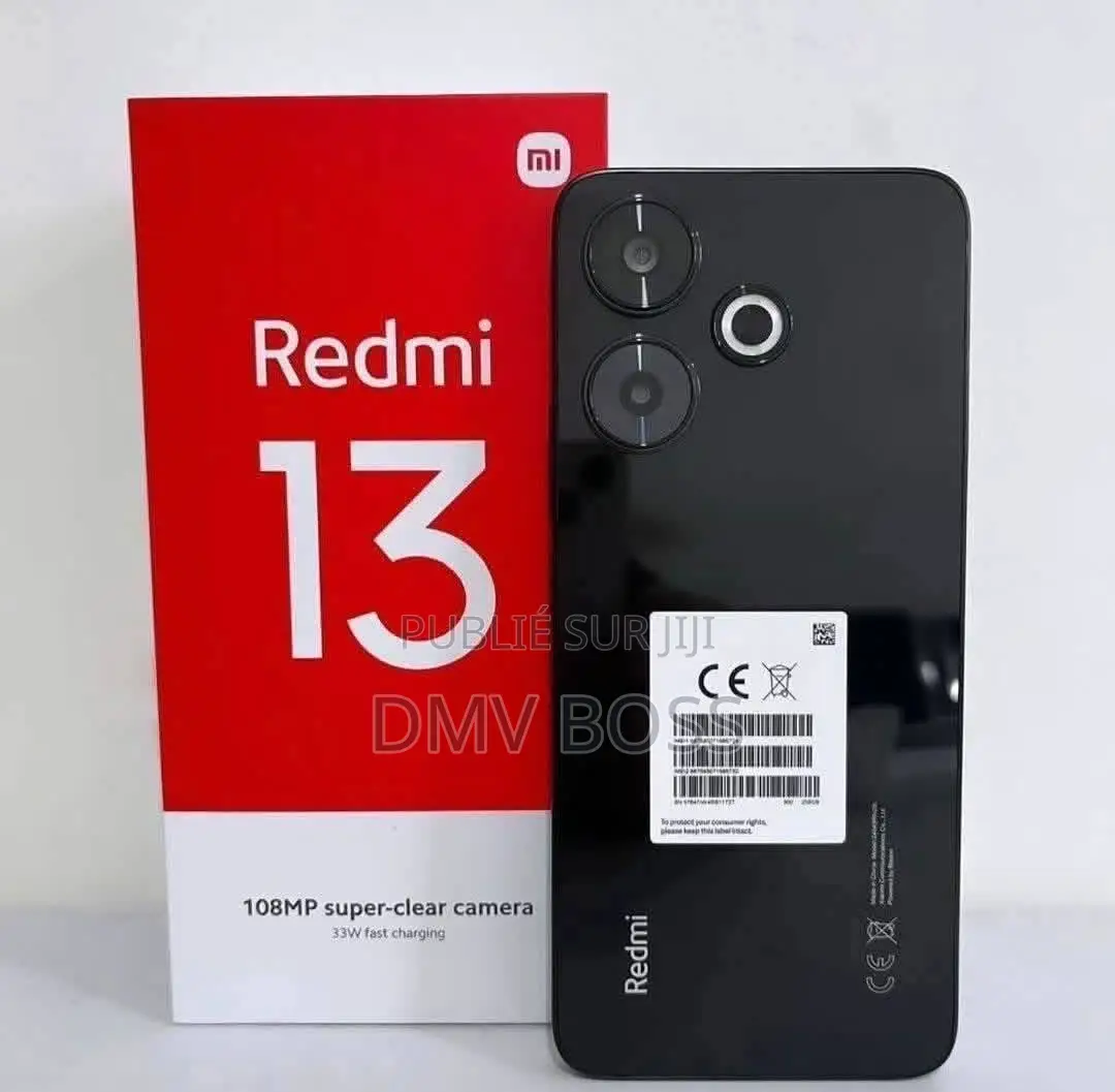 Nouveau Xiaomi Redmi 13C 256 GB Noir