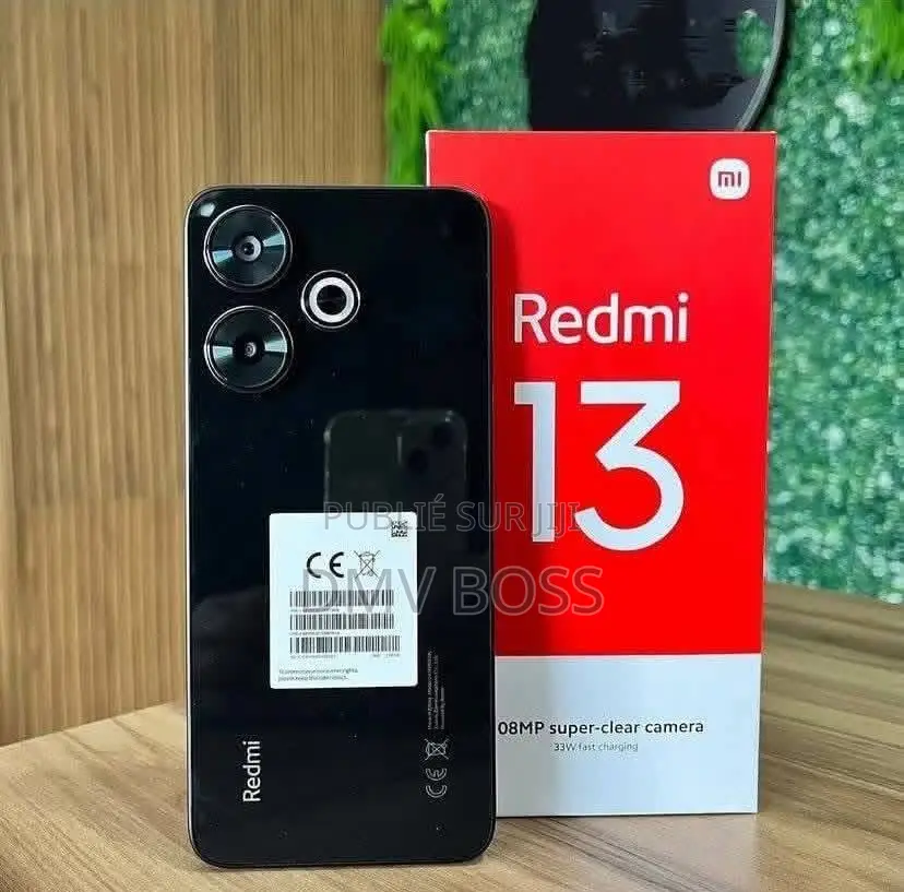 Nouveau Xiaomi Redmi 13C 256 GB Noir