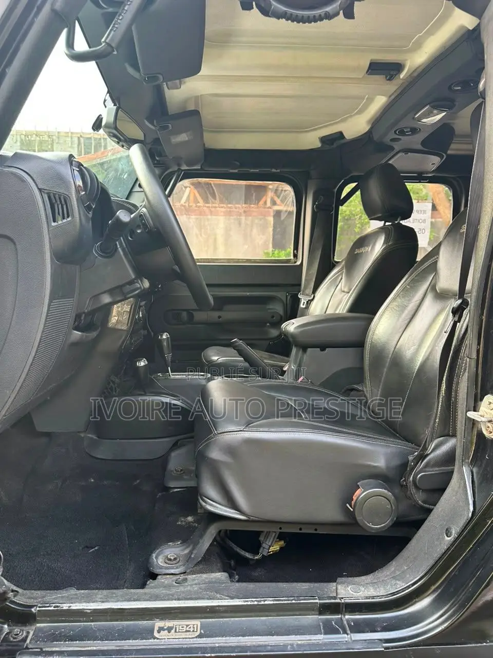 Jeep Wrangler Sahara 4x4 2017 Noir