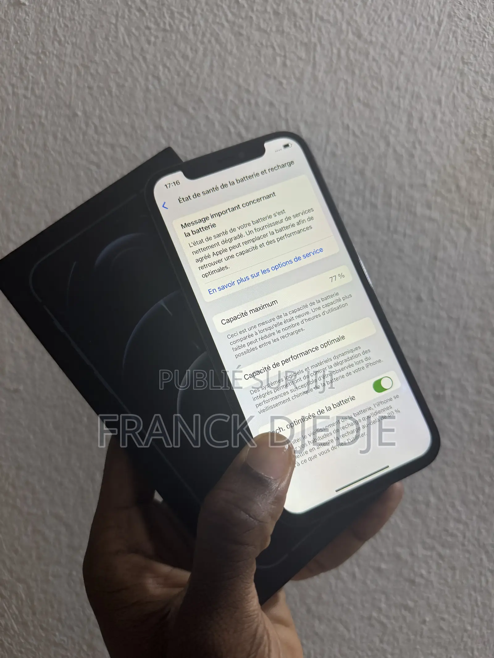 Apple iPhone 12 Pro 128 GB Bleu