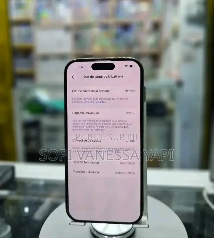 Nouveau Apple iPhone 16 Pro Max 256 GB Or rose