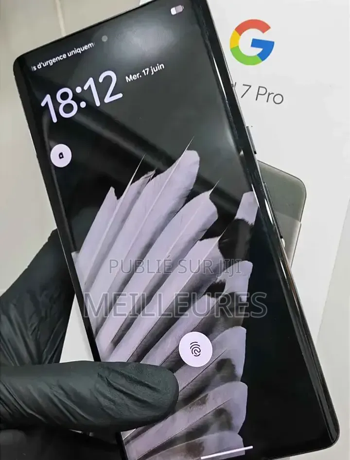 Nouveau Google Pixel 7 Pro 128 GB Noir