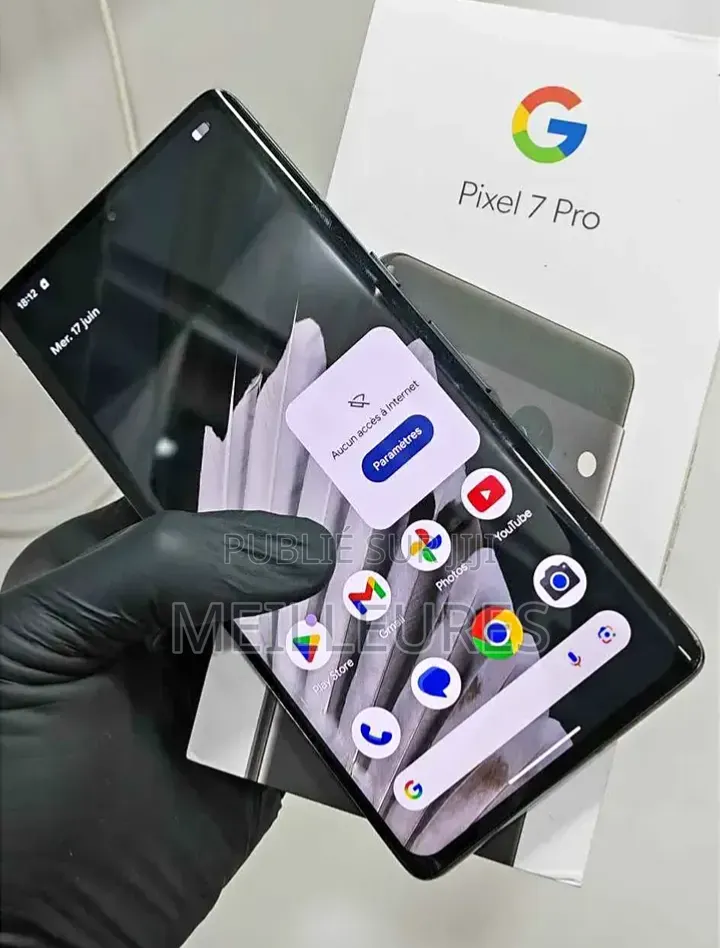 Nouveau Google Pixel 7 Pro 128 GB Noir
