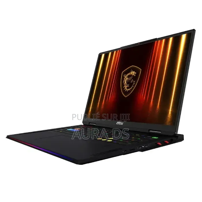 Nouveau MSI Raider 18 HX AI A2XW 64GB Intel Core Ultra 9 SSD 2T