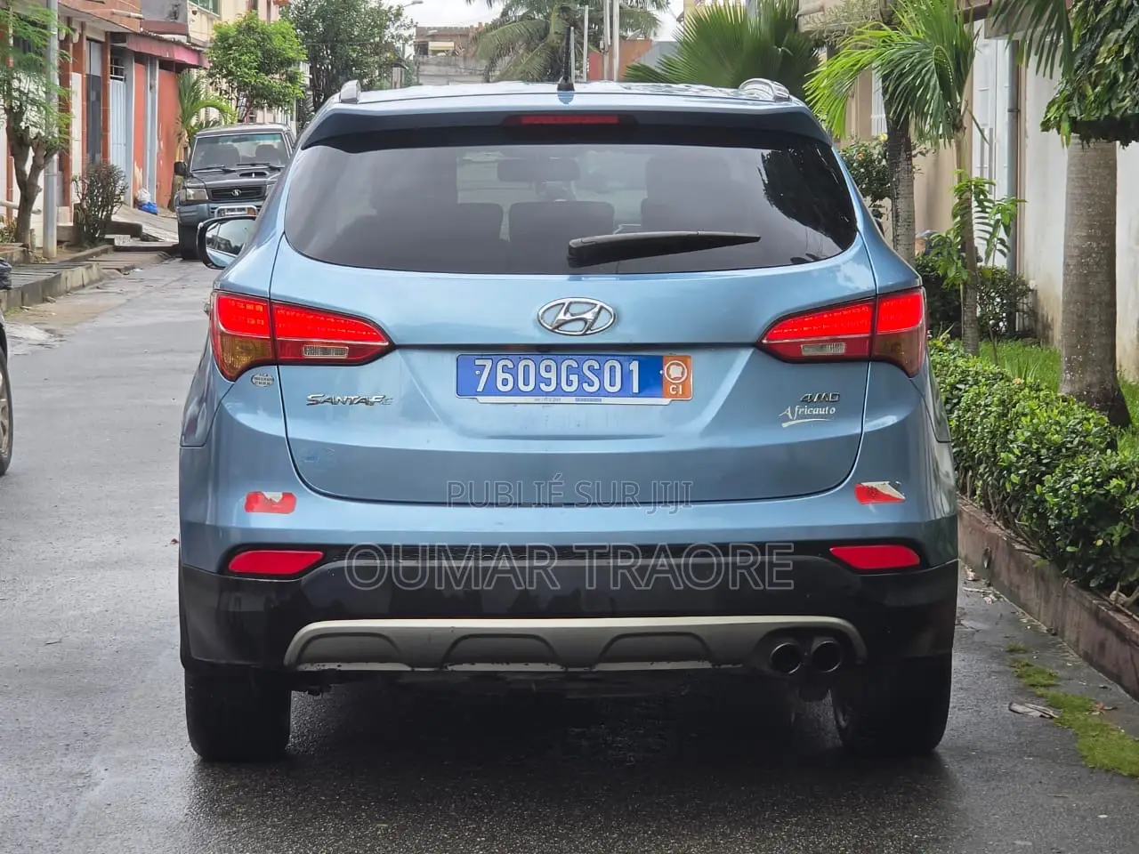Hyundai Santa Fe 2016 Bleu