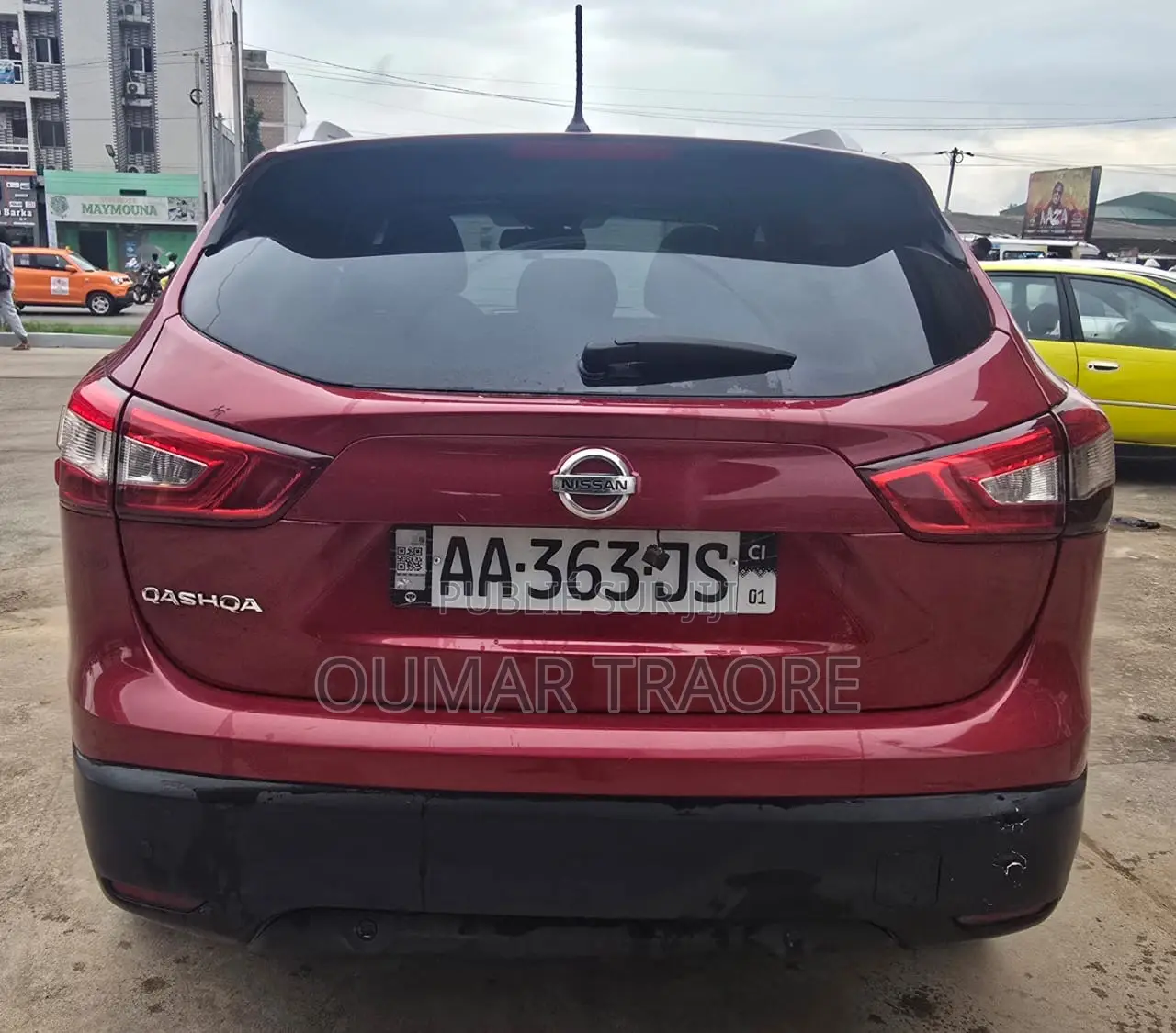 Nissan Qashqai 2016 Rouge