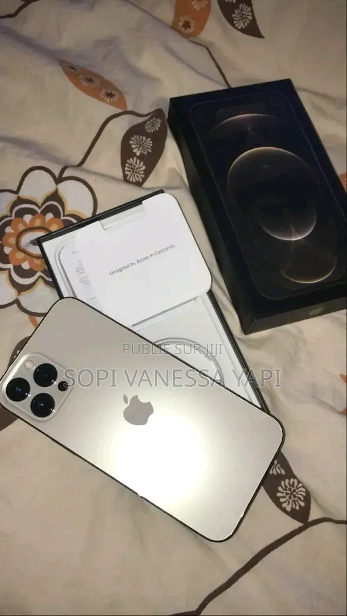 Nouveau Apple iPhone 12 Pro Max 256 GB Blanc