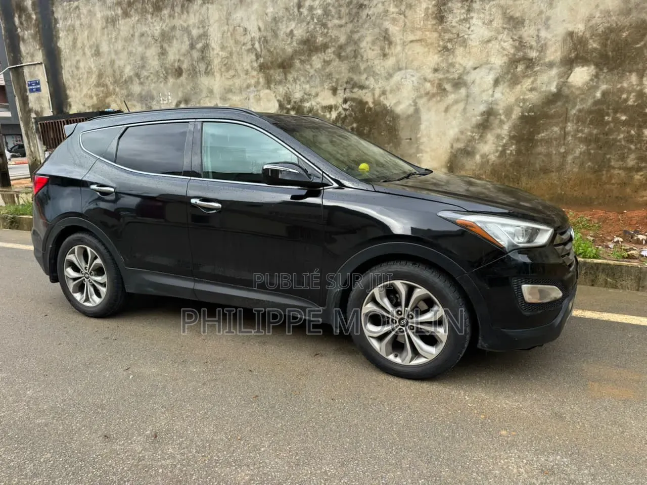 Hyundai Santa Fe Limited AWD 2016 Noir