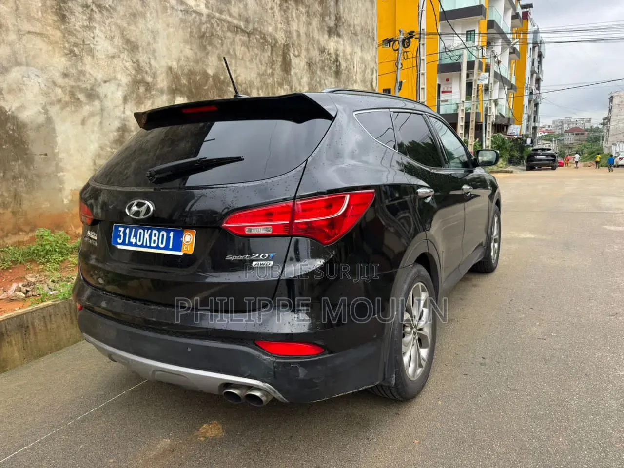 Hyundai Santa Fe Limited AWD 2016 Noir