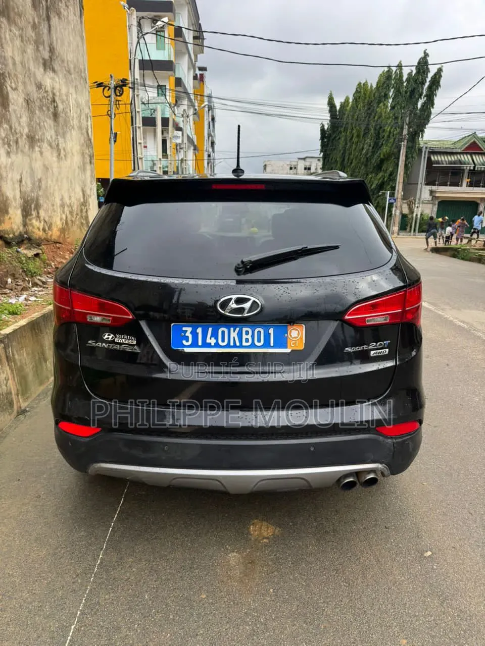 Hyundai Santa Fe Limited AWD 2016 Noir